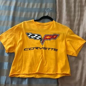 Cropped Corvette T-Shirt